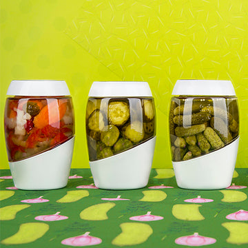 Kombucha Contenedor con tapa para fermentar 2 L Mmtum